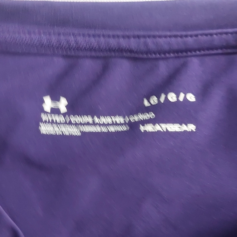 Womems‎ Purple Long Sleeve Sports Jersey Size L - Picture 4 of 7